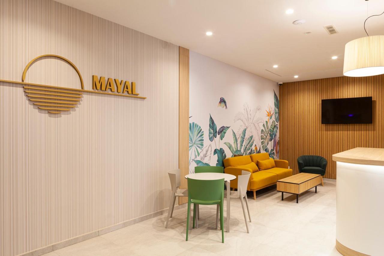 Apartamentos Mayal Con Piscina Benidorm Eksteriør billede